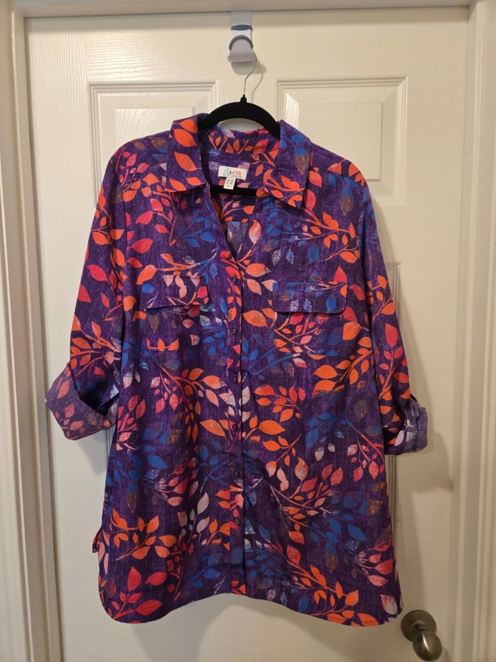 Denim and company 2x blouse - Picture 6 of 7